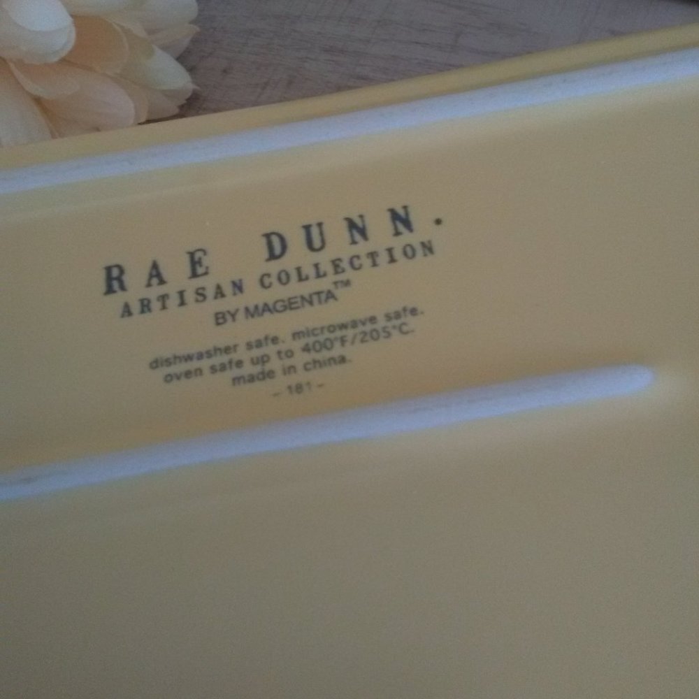 NIB RAE DUNN "Happy Spring" Loaf Pan - Picture 6 of 8